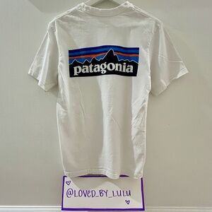 Patagonia P-6 Responsibili-Tee Short Sleeve T-Shirt with Pocket (XS, Unisex)